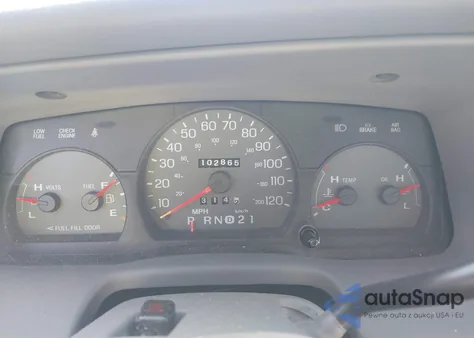 2002 Mercury Grand Marquis Gs from USA, damaged, VIN 2MEFM74W92X660739